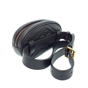 Gucci Marmont Bag GG Body Quilted Belt Leather